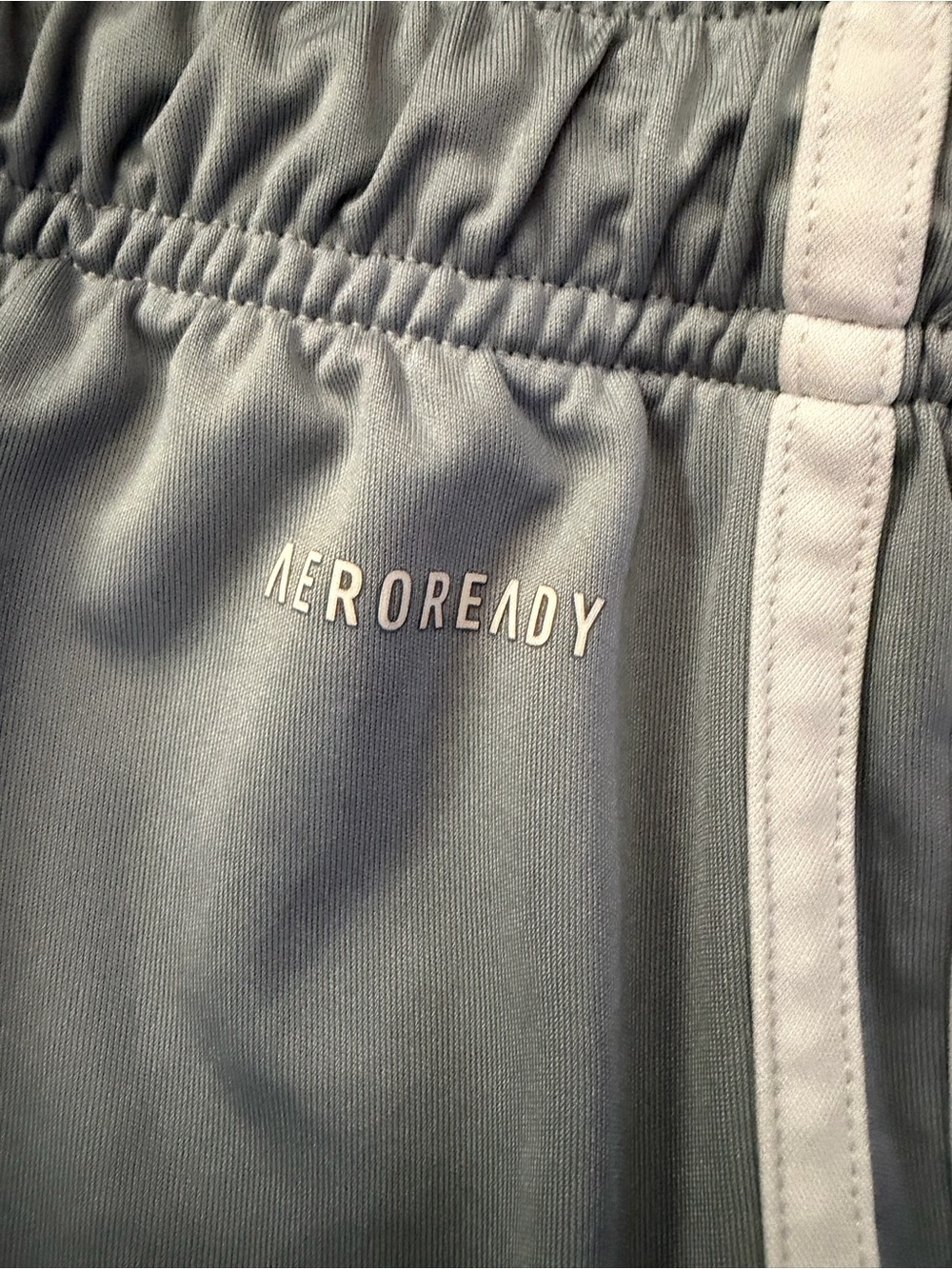 Adidas Womens Gray Aeroready Athletic Soccer shorts - medium - Picture 4 of 6